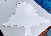 Load image into Gallery viewer, Outsorts Kangaroo Hide (Chrome Tanned)  Finished - Pearlescent White