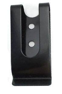 Metal Spring Belt Clips - Black & Nickel