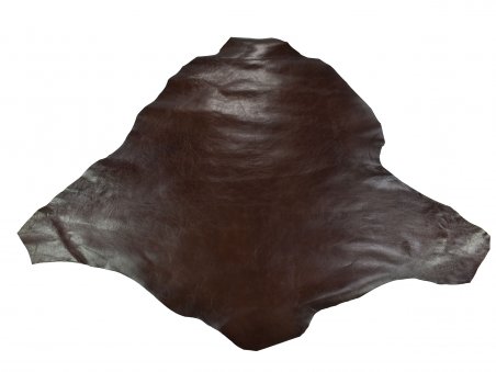 Kangaroo Hide (Veg Tanned) Finished - Dark Chocolate Brown