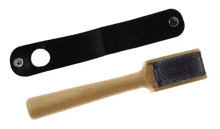 Leather Roughing Brush. Great when gluing