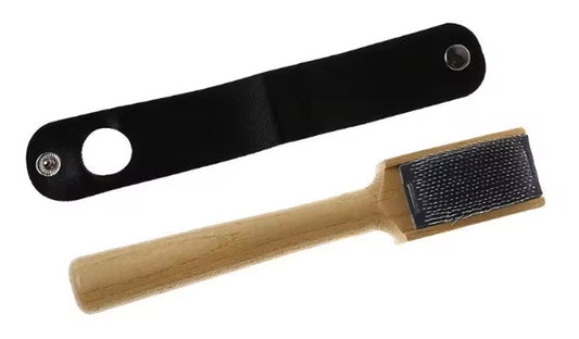 Leather Roughing Brush. Great when gluing