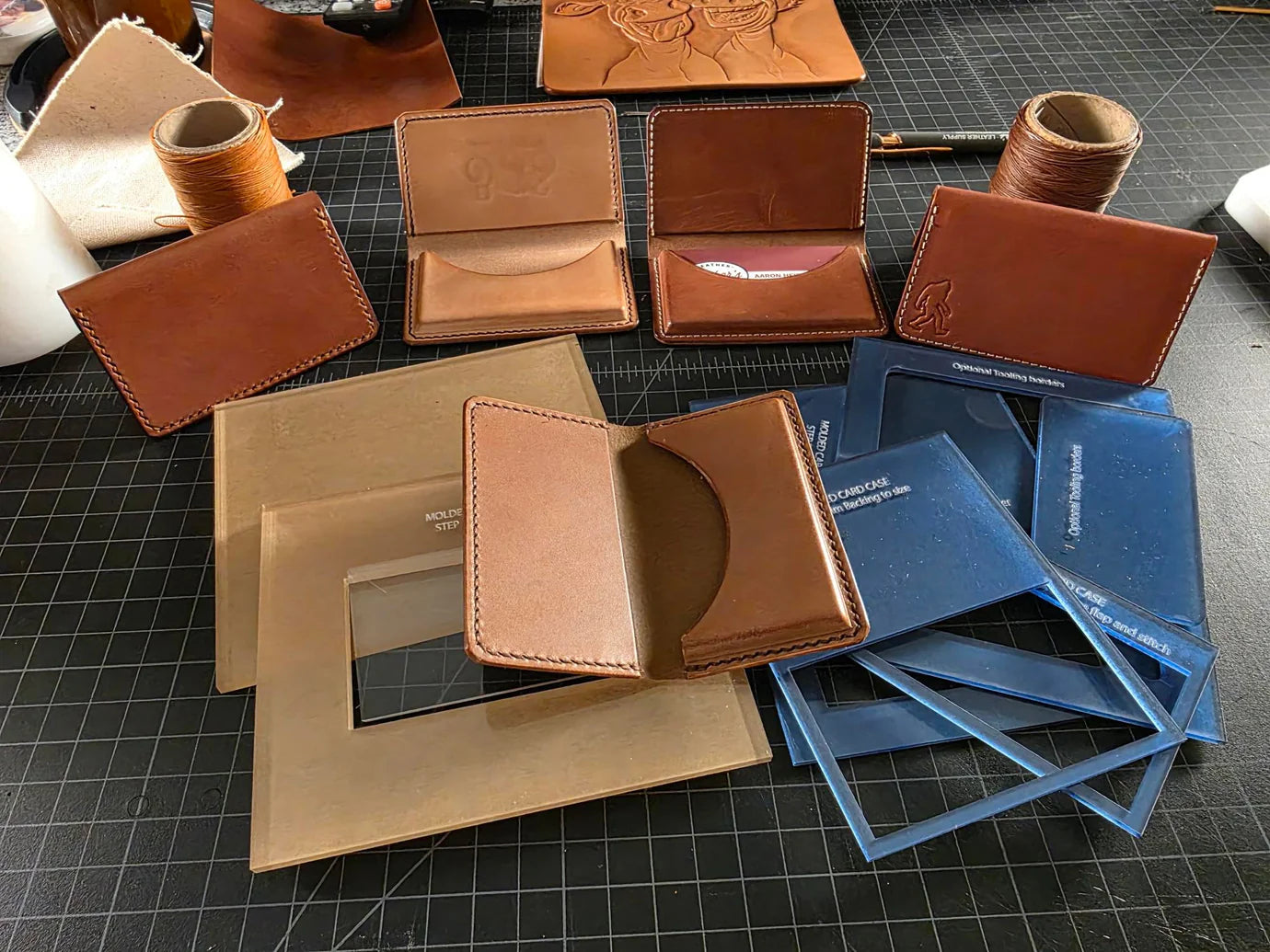 Molded Card Case Acrylic Template Set