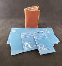 9 card Tri Fold Wallet Template Set Template Makersleathersupplyaustralia 