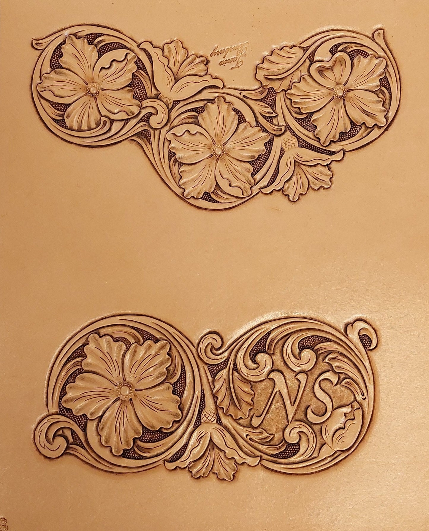Pattern Download for our Phone/Wallet Clutch Template by Tania Burbury Leatherwork - Free!!!