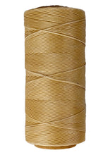 Load image into Gallery viewer, Superior Hand Sewing Thread, Beige- Waxed, Braided Polyester 260mtr