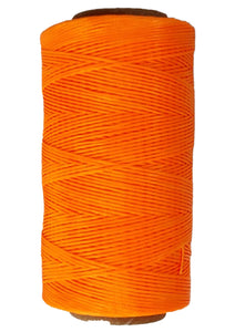 Superior Hand Sewing Thread, Bright Orange - Waxed, Braided Polyester
