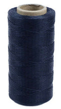 Load image into Gallery viewer, Superior Hand Sewing Thread,  Dark Blue - Waxed, Braided Polyester