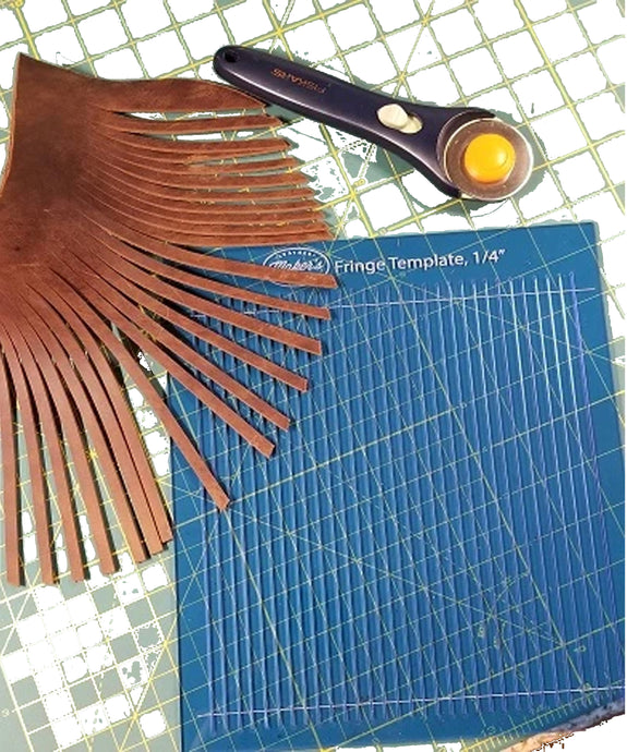 Fringe Cutting Template