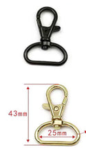 Load image into Gallery viewer, Swivel Hooks 25mm