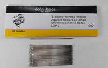 Load image into Gallery viewer, Handstitching Needles - John James Saddlers Harness Needles