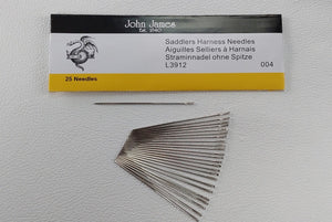 Handstitching Needles - John James Saddlers Harness Needles