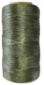 Superior Hand Sewing Thread,  Olive Green- Waxed, Braided Polyester