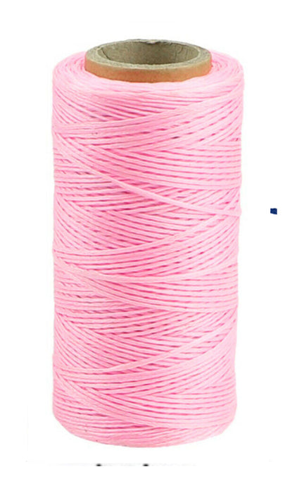 Superior Hand Sewing Thread, Flamingo Pink- Waxed, Braided Polyester 260mtr