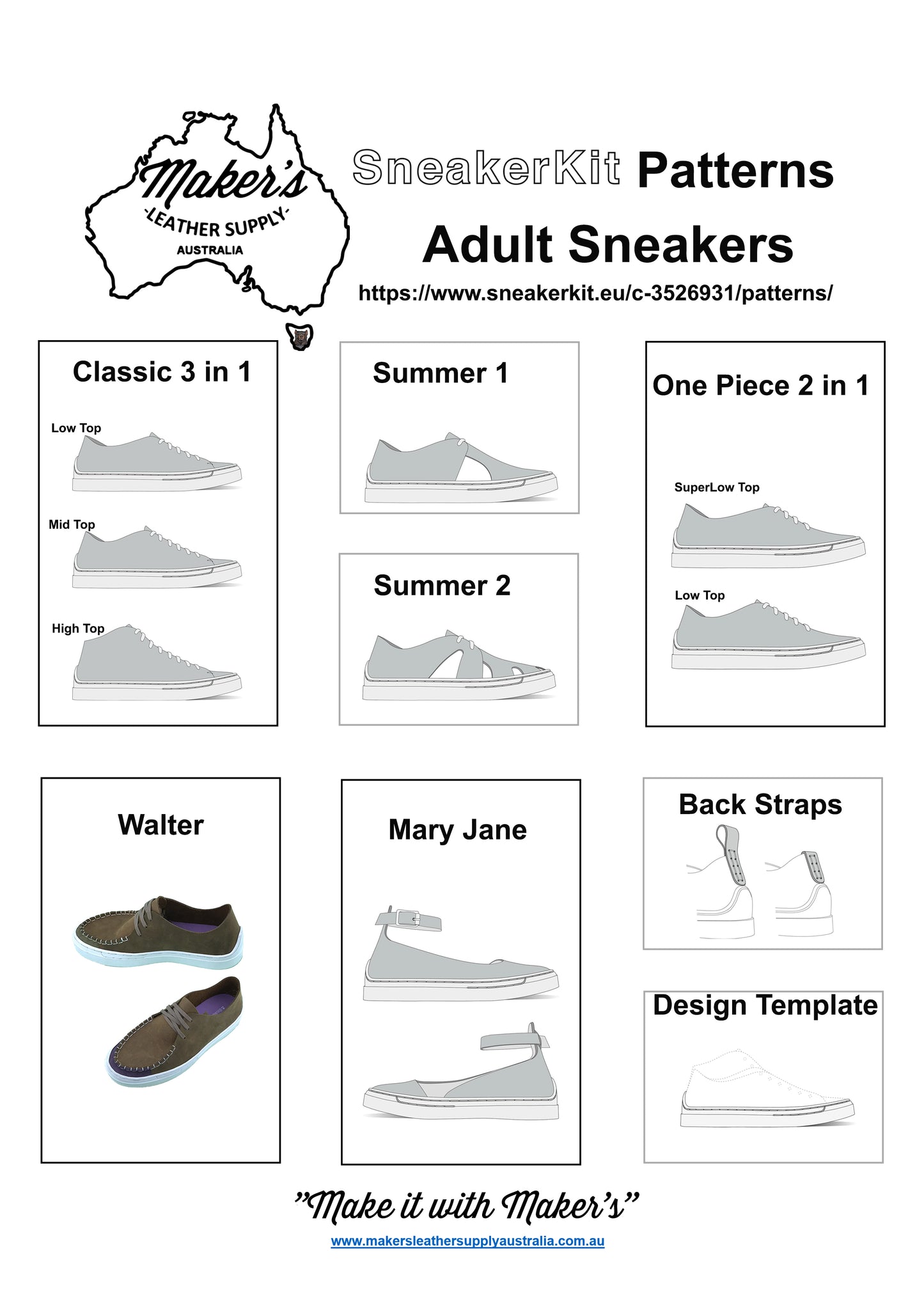 SneakerKit Adult Size 36 (Womens 5.5)