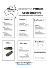 Load image into Gallery viewer, SneakerKit Adult Size 39 (Womens 8.5) (Mens 6-6.5)