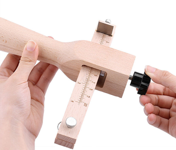 Wooden Adjustable Leather Strap Cutter