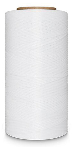 Superior Hand Sewing Thread, White- Waxed, Braided Polyester